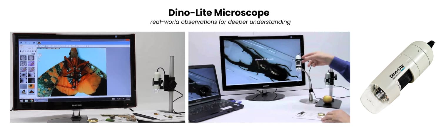 real-world observations with Dino-Lite