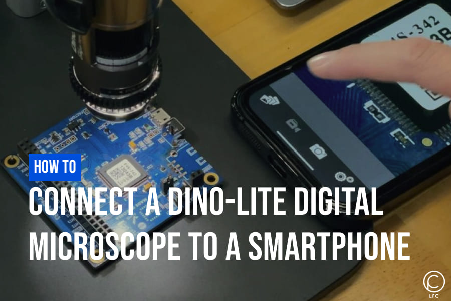 Connecting Your Dino-Lite Microscope to a Smartphone